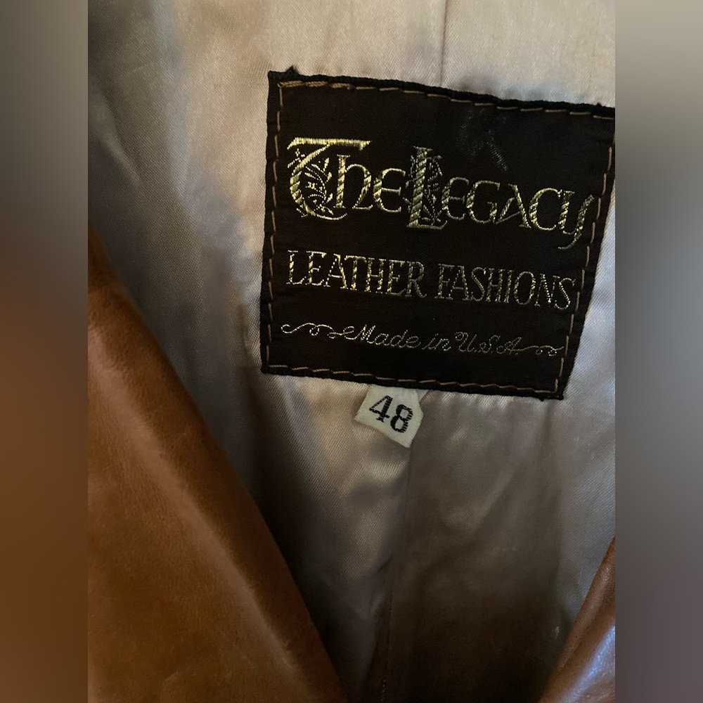 Vintage leather jacket - Picture 5 of 16